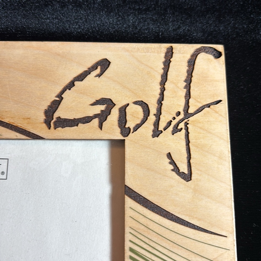 Lasercraft Golf Photo Frame - Picture 2 of 7